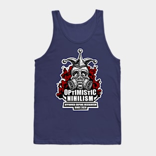 Optimistic Nihilism - Red Tank Top